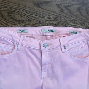 Vigoss The Jagger Skinny Pink Jeans